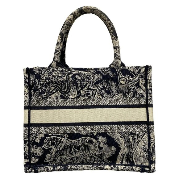 Auth DIOR/ChristianDior Book tote small bag - Picture 2 of 16